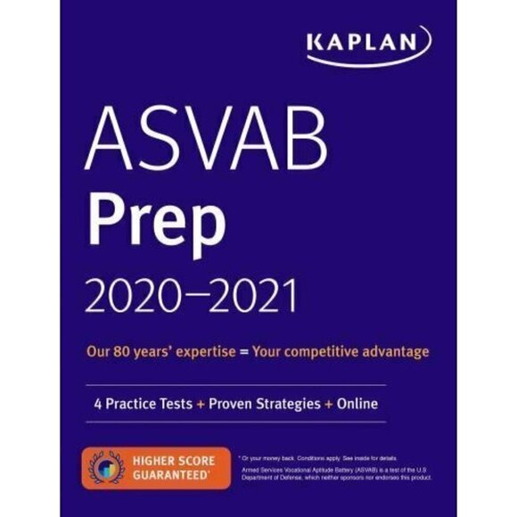 ASVAB Prep 2020-2021 4 Practice Tests  Proven Strategies  Online Resources 44 - Picture 2 of 11